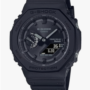 Casio GA-B2100-1A1 Unisex Adult Watch, G-Shock, Bluetooth, Tough Solar, Matte Black, Mobile Link, Analog, Carbon Core Guard Construction [Parallel Import], Black, Equipped with Bluetooth
