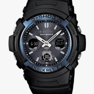 CASIO G - Shock AWG - M 100A - 1A Digital Analog Solar Powered Wristwatch
