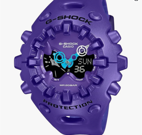 Casio GA-V01 G-Shock Watch, blue purple