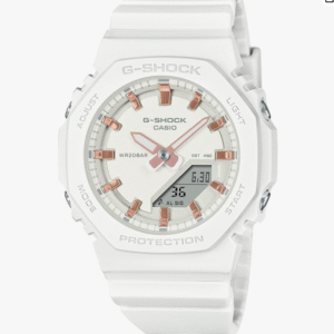 Casio GMA-P2100 Wristwatch, Minimal Size, One Tone, white-/pink gold