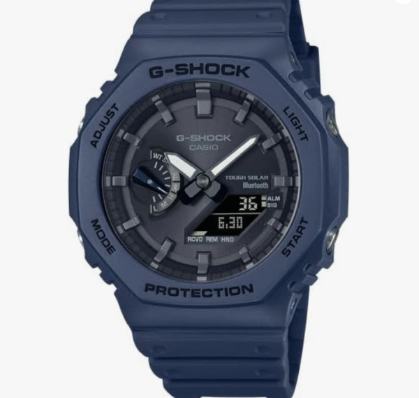 Casio G-Shock G-Shock Smart Phone Link Casio Casio Limited Solar Analog Digi Watch Blue Navy GA-B2100-2A Reverse Imported Overseas Model [Parallel Import], blue, Casual