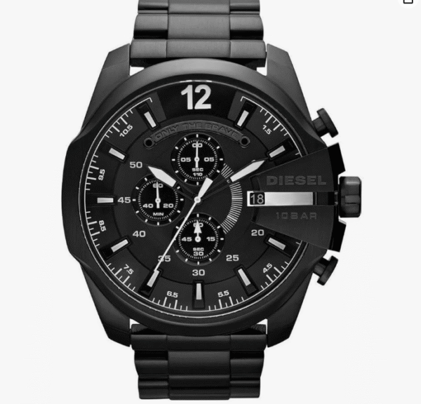Diesel DZ4283 All Black Watch, Bracelet Type