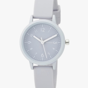 Field Work YM006 Women's Analog Wristwatch, Soda, Small, Silicone Strap, purple berry