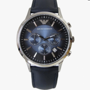 Emporio Armani Watch Polio Emporio Armani Classic Classic Blue Leather Belt Men's AR2473 [parallel import goods] [並行輸入品]