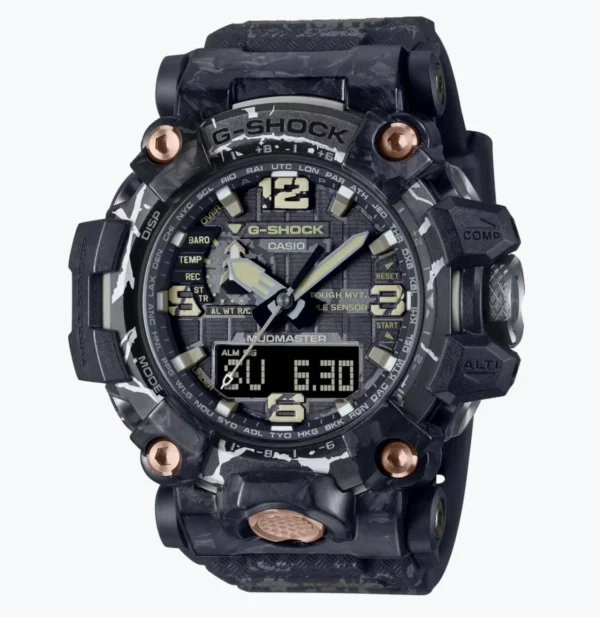 Casio G-Shock Mudmaster Black Men's Analog-Digital Watch GWG-2000CR-1A