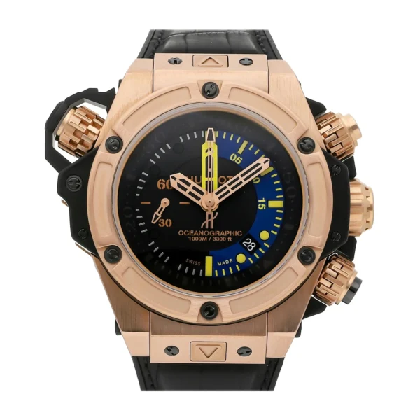 Hublot King Power Oceanographic 1000 Edition King Gold Auto Watch 732.OX.1180.RX