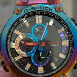 CASIO G-SHOCK Volcanic Lightning MTG-B1000VL-4AJR Bluetooth Watch + Original Box