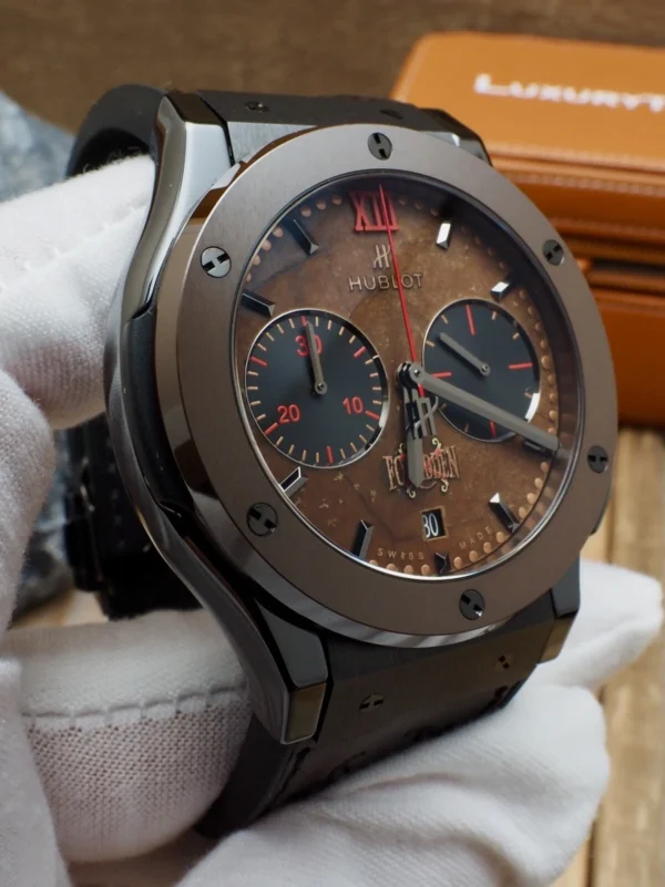Hublot Classic Fusion Chronograph Fuente Forbidden X xx/250 99% LNIB 521.CC.0589
