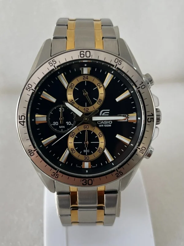 Casio EDIFICE Chronograph Two Tone Men's Watch