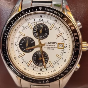 CASIO EDIFICE CHRONOGRAPH QUARTZ EF-503 JAPAN MEN'S FULL WORKING VINTAGE WATCH