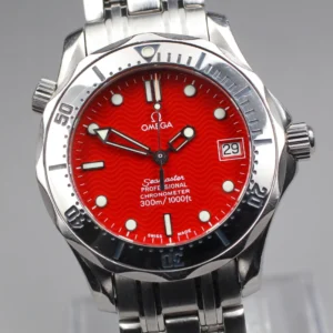 Japan Limited Red Dial OMEGA Seamaster Professional Diver Automatic 36mm 2552.61
